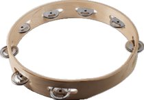 10” Non Tunable Tambourine