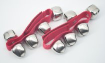 Wrist Bells - Red (pair)