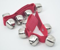 Wrist Bells - Red (pair)