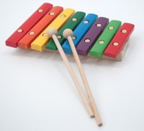 8 Note Wood Xylophone with Mallets