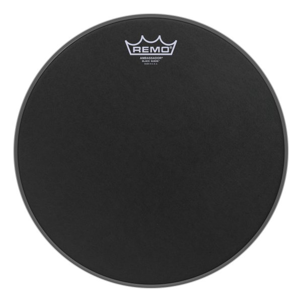 Ambassador® Black Suede™ Drumhead, 13"