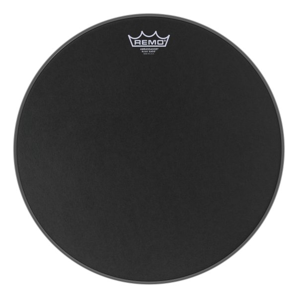 Ambassador® Black Suede™ Drumhead, 16"