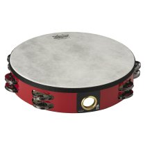 Fiberskyn® Tambourine - Quadura® Deep Red, 10″