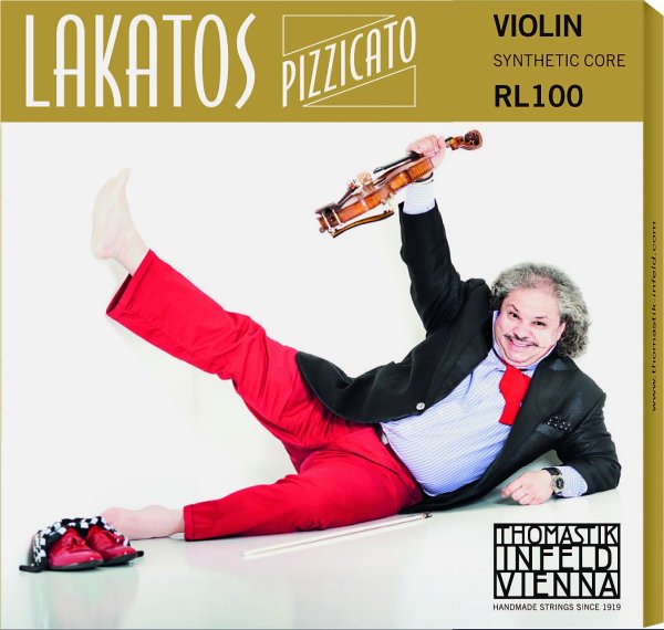 Lakatos Pizzicato Violin String E. 4/4