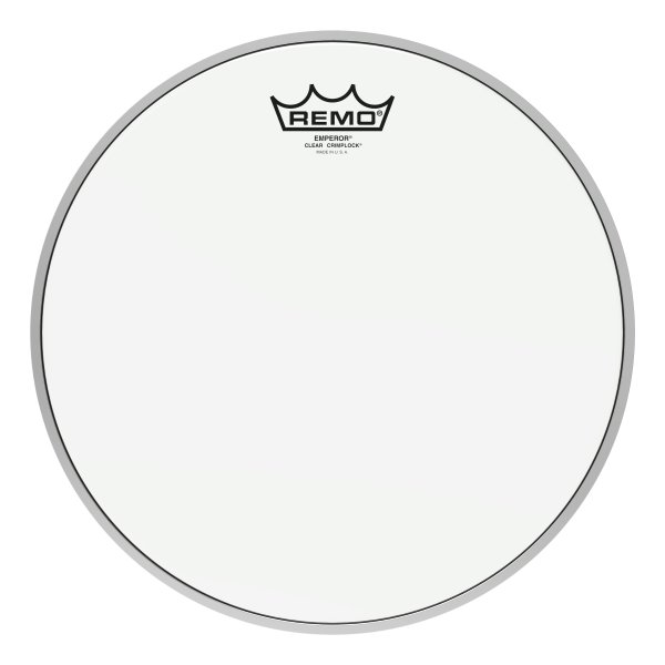 Emperor® Clear Crimplock® Tenor Drumhead, 12"