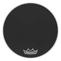 Ambassador® Ebony® Crimplock® Drumhead, 22″