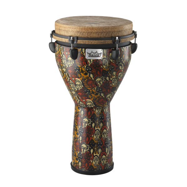 Mondo™ Djembe Drum - Multi-Mask, 12"