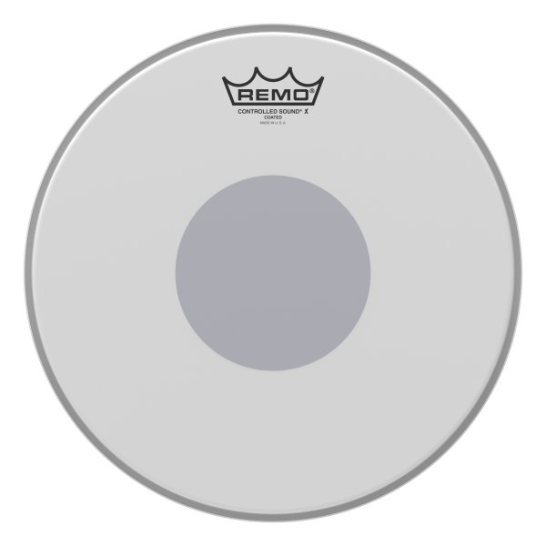 Controlled Sound® X Coated Black Dot™ Snare Drumhead - Bottom Black Dot™, 12"