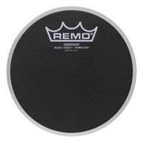 Emperor® Black Suede™ Crimplock® Tenor Drumhead, 6″