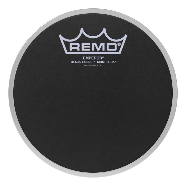 Emperor® Black Suede™ Crimplock® Tenor Drumhead, 6"