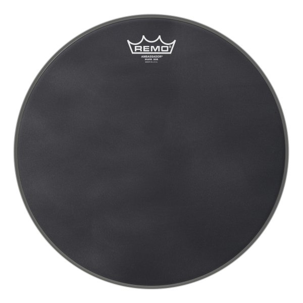 Ambassador® Black Suede™ Snare Side Drumhead, 14"