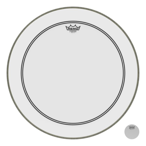 Powerstroke® P3 Smooth White™ Drumhead, 22"