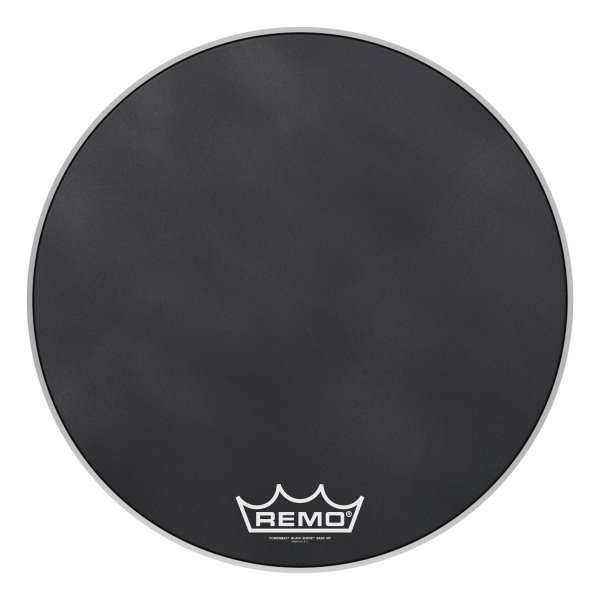 Powermax® Black Suede™ Crimplock® Drumhead, 24"