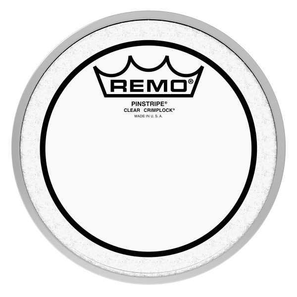 Pinstripe® Clear Crimplock® Tenor Drumhead, 6"