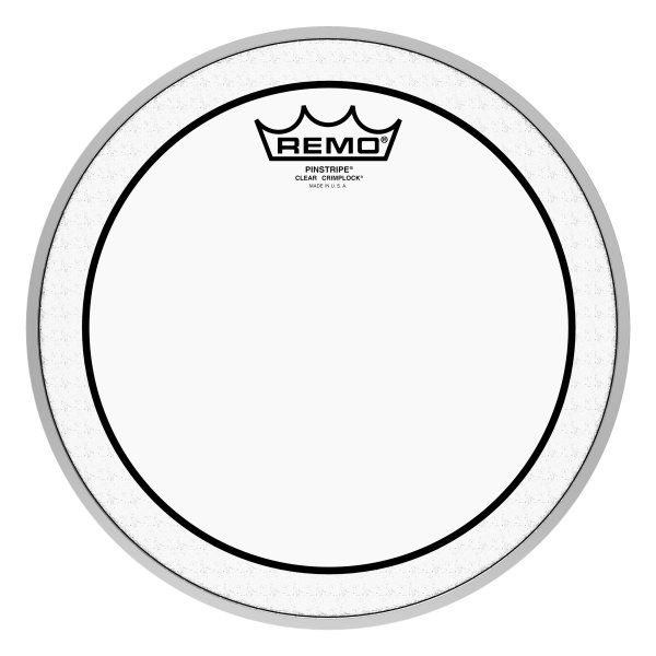 Pinstripe® Clear Crimplock® Tenor Drumhead, 10"