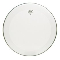 20-Inch Coated Powerstroke 3 Drumhead, White Falam Patch