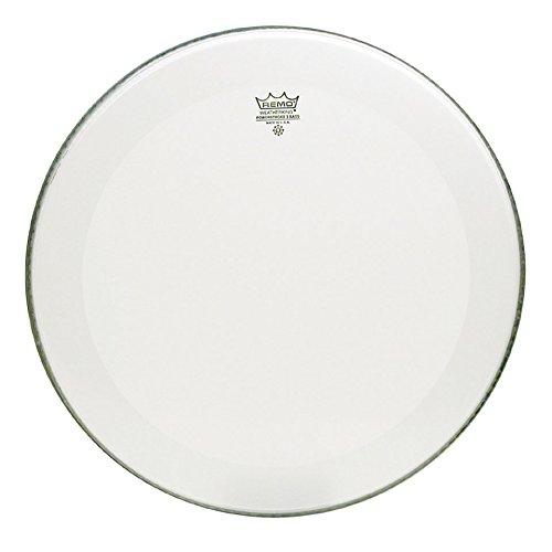 20-Inch Coated Powerstroke 3 Drumhead, White Falam Patch