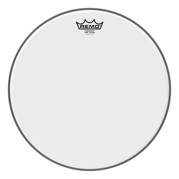 Powermax® Ultra White Pipe Band Drumhead, 15"