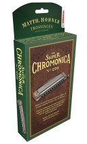 Gold Plated Super Chromonica Chromatic Harmonica, Key of C