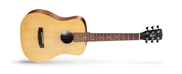 Travel Acoustic Guitar With Gig Bag, Open Pore