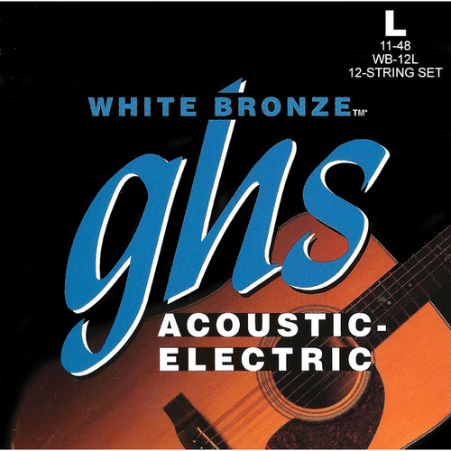 White Bronze Allot 52 12-String Acoustic Guitar Strings - Light 9-48