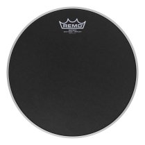 Emperor® Black Suede™ Crimplock® Tenor Drumhead, 12″