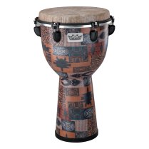 Apex Djembe Drum - Orange Kinte, 12″