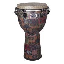 Apex Djembe Drum - Red Kinte, 12″