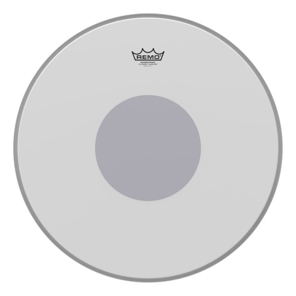 20" Powerstroke P3 Coated Black Dot Drumhead