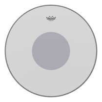 24″ Powerstroke P3 Coated Black Dot Drumhead