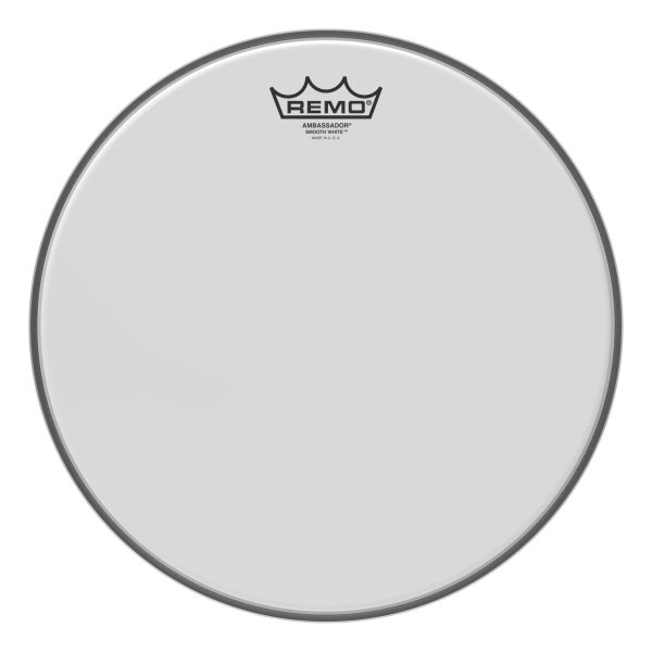 Ambassador® Smooth White™ Drumhead 13"