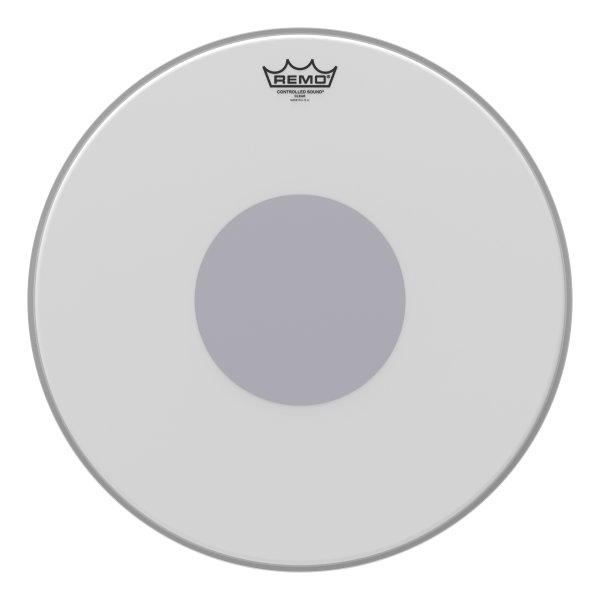 Controlled Sound® Coated Black Dot™ Drumhead - Bottom Black Dot™, 18"