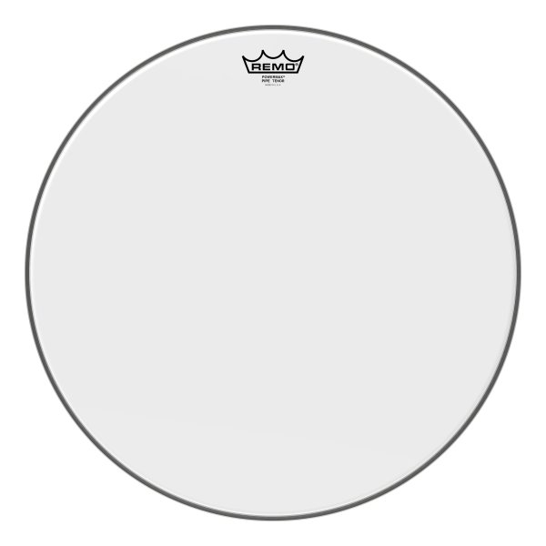 Powermax® Ultra White Pipe Band Drumhead, 20"