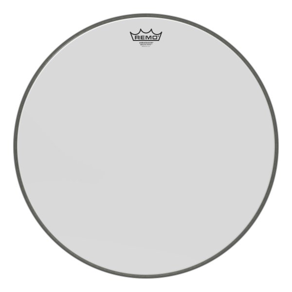 Ambassador® Smooth White™ Drumhead 20"