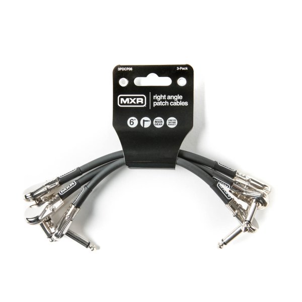 6" Pedalboard Patch Cable 3-pack