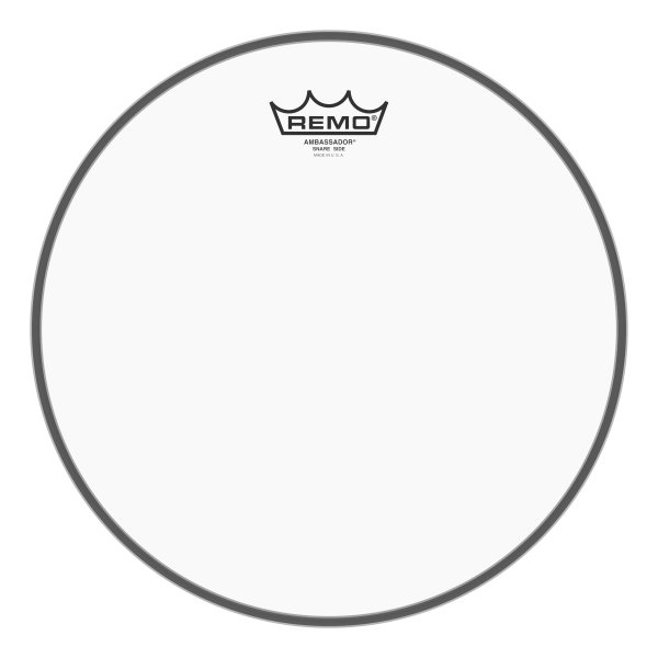 SA-0312-TD Ambassador® Clear Snare Side No Collar Drumhead, 12"