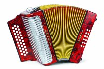 Corona II 3523 Classic Accordion Red GCF