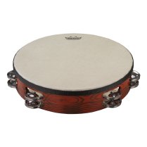 TA-3010-81 Gospel Tambourine - Antique Brown, 10