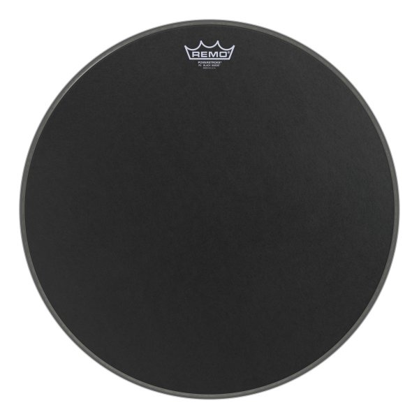 20" Powerstroke P3 Black Suede Bass Drumhead